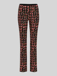 Smalle broek met logodetail van Marc Cain - 37