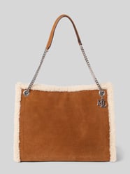 Handtas met teddybont en labelapplicatie van Lauren Ralph Lauren - 3