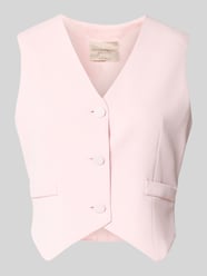 Anzugweste mit Paspeltasche von Rinascimento Pink - 29