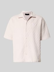 Modern Fit Freizeithemd mit Logo-Stitching Modell 'Jovren' von PEGADOR - 44