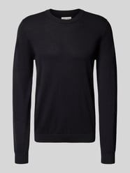 Sweter z dzianiny z okrągłym dekoltem model ‘OSVALD’ od Casual Friday - 7