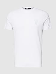 T-Shirt mit Label-Patch von Karl Lagerfeld Weiß - 27