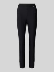 Stoffen broek met elastische band met logo van Marc Cain - 45