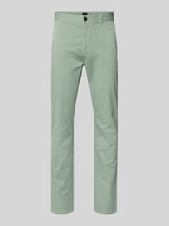 Chinos o kroju slim fit z mieszanki bawełny od BOSS Orange - 2