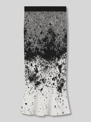 Nauwsluitende midirok van viscosemix, model 'FORANDINA' van BOSS - 15