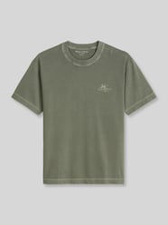 t-shirt o kroju loose fit z czystej bawełny od Marc O'Polo - 35