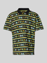 Poloshirt mit kurzer Knopfleiste und Label-Detail von SANTA CRUZ - 30