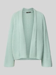 Strickjacke aus Schurwoll-Kaschmir-Mix mit Schalkragen von windsor. - 6