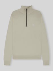 Regular Fit Troyer aus Baumwoll-Mix mit Kaschmir-Anteil Modell 'Kanobix' von BOSS Orange Beige - 9