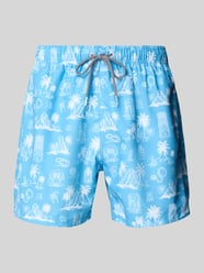 Spodenki kąpielowe z elastycznym pasem model ‘Maya’ od BOARDIES - 31