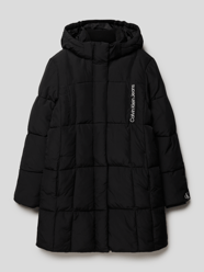 Daunenjacke mit Label-Print von Calvin Klein Jeans Schwarz - 19