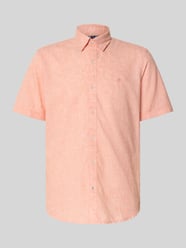 Freizeithemd mit Knopfleiste von Lerros Orange - 47