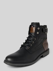 Veterlaarzen in leerlook, model 'MATHEO' van Tom Tailor - 22