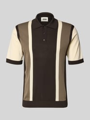 Koszulka polo w dzianinowym wyglądzie, krój regular fit od DRYKORN - 11