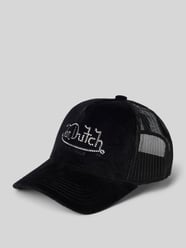 Trucker Cap mit Strasssteinbesatz Modell 'MIAMI' von Von Dutch Schwarz - 26