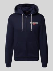 Sweatjack met capuchon en kangoeroezak, model 'AYLMER' van Napapijri - 20