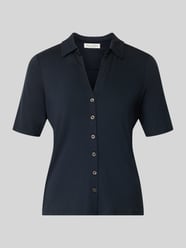 bluzka z rękawem o dł. 3/4 o kroju regular fit z mieszanki wiskozy od Marc O'Polo - 4