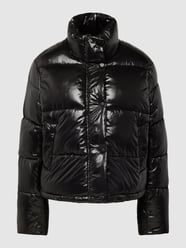 Steppjacke in Leder-Optik Modell 'SKY' von Only Schwarz - 8