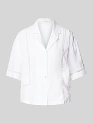 Bluse mit überschnittenen Schultern und Kentkragen von Christian Berg Woman - 22