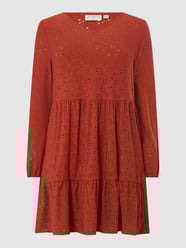 PLUS SIZE Kleid aus Lochspitze Modell 'Zabby' von ONLY CARMAKOMA Orange - 26