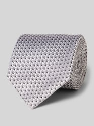 Seidenkrawatte im Allover-Look (7,5 cm) von OLYMP - 15