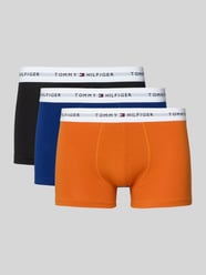 Slim fit trunks van katoenmix in Set van 3 van Tommy Hilfiger - 39
