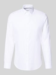 Slim fit zakelijk overhemd van katoen met kentkraag van Jake*s - 44