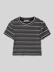 Shaped Fit T-Shirt aus Baumwoll-Mix von Tom Tailor - 6