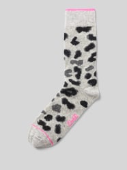 Socken mit Kaschmir-Anteil im Leo-Design von UNIO HAMBURG - 11