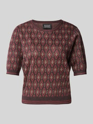 T-shirt met ronde hals van Scotch & Soda Bordeaux - 38