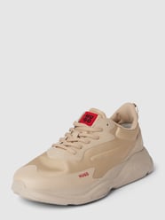 Sneaker mit Label-Detail Modell 'Leon' von HUGO Beige - 26