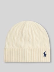 Mütze aus Woll-Mix mit Logo-Stitching von Polo Ralph Lauren - 4