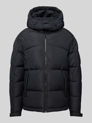 Steppjacke mit Kapuze Modell 'AERO' von Jack & Jones Schwarz - 5