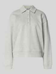 Relaxed fit sweatshirt met polokraag van Jake*s Casual - 6