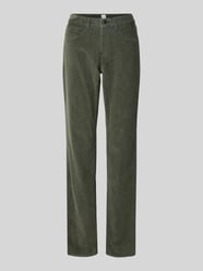 Slim fit corduroy broek in 5-pocketmodel, model 'Carola' van Brax - 25