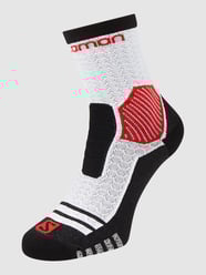 Sportsocken mit Stretch-Anteil - atmungsaktiv von Salomon Rot - 33
