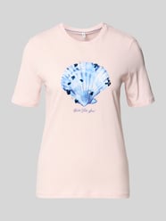 Regular Fit T-Shirt aus reiner Baumwolle Modell 'KITA' von ONLY Pink - 46