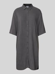 Mini-overhemdjurk van een mix van viscose en linnen van Jake*s Casual - 48