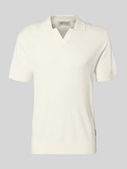 koszulka polo z dzianiny o kroju regular fit z fakturowanym wzorem model 'MOSVIK' od Casual Friday - 14
