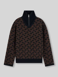 Troyer mit Half Zip aus Schurwolle von Tommy Hilfiger - 12