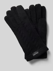 Handschuhe aus reiner Wolle mit Label-Detail von EEM - 21