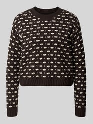 Regular Fit Pullover mit Bouclé-Strukturoptik Modell 'VMSHARON' von VERO MODA - 43