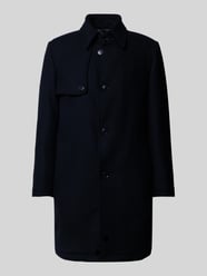 Kurzmantel mit Umlegekragen und Knopfleiste Modell 'SKOPJE' von Drykorn - 21