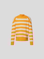 Pullover mit Streifenmuster von Jacquemus Orange - 48