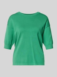 T-shirt o kroju regular fit z mieszanki wiskozy model „Morla” od b.young - 14
