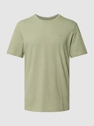 T-Shirt mit Logo-Stitching von s.Oliver RED LABEL Grün - 25
