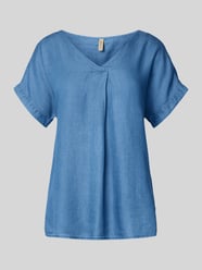Blusenshirt mit V-Ausschnitt Modell 'LIV' von Soyaconcept - 11