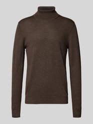 Pullover van een mix van merinowol met col van Christian Berg Men - 12