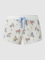 Shorts mit elastischem Bund  von P.J. Salvage Weiß - 19