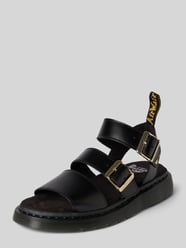 Strap sandalen van leer met doornsluiting model 'Gryphon' van Dr. Martens - 24